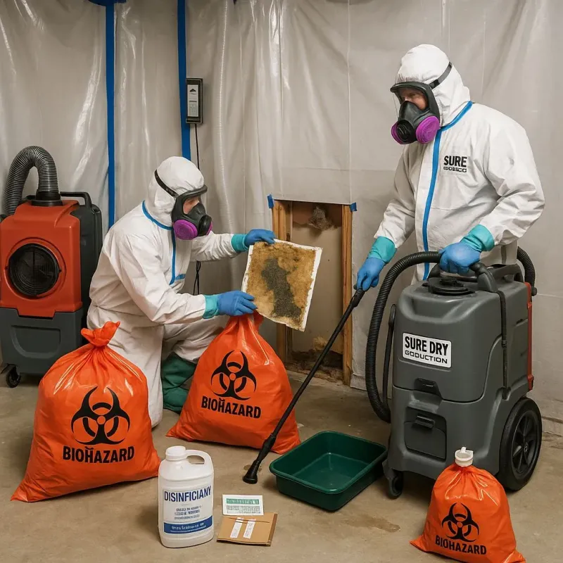 Contaminated Water Handling Protocols process in Haysville, KS