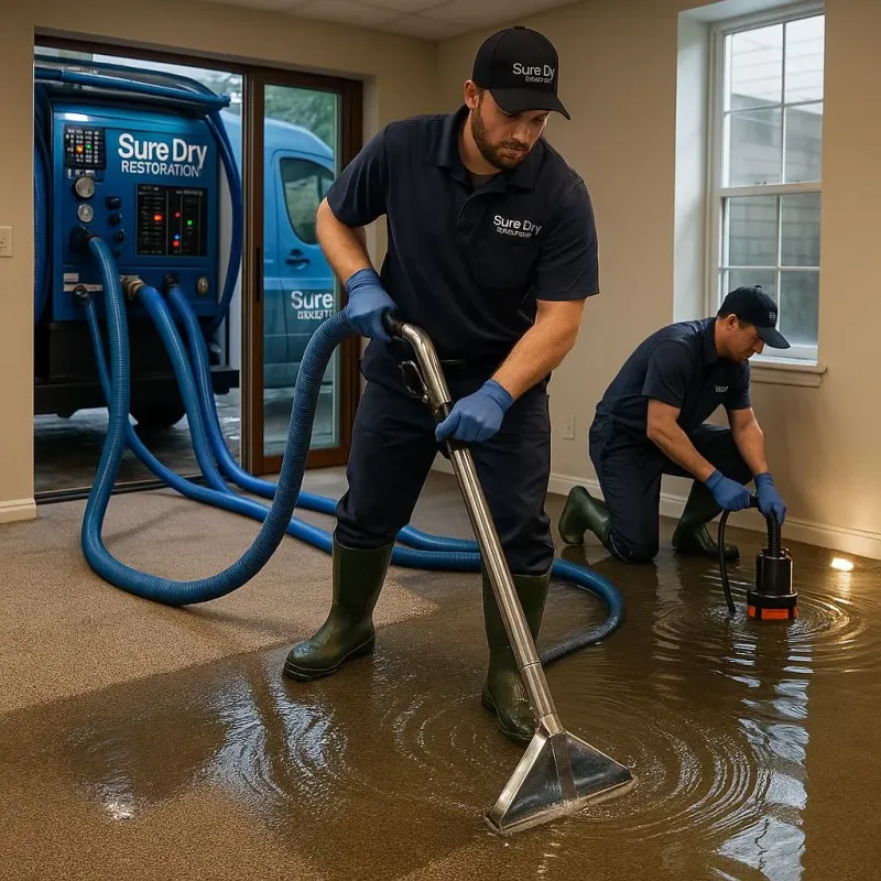 Water Extraction and Removal process in Haysville, KS